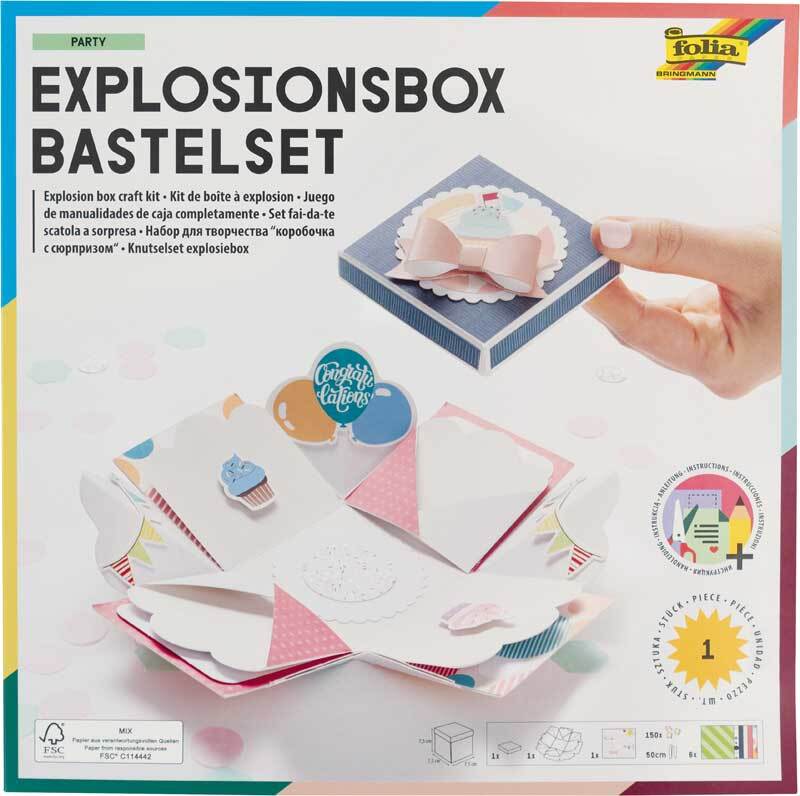 Explosionsbox Bastelset - Party