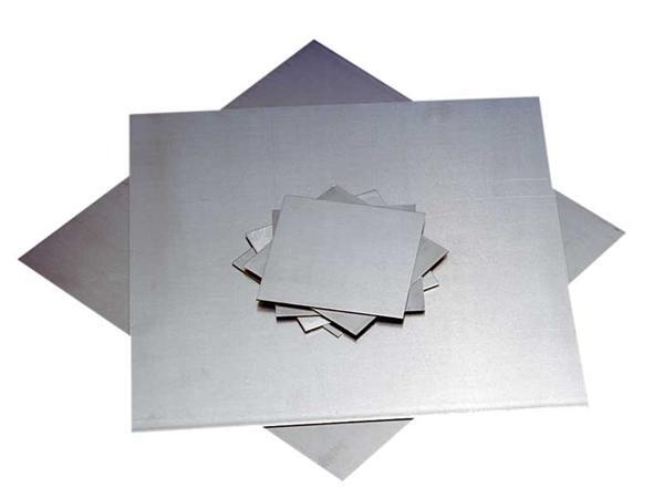 Aluminiumblech - 1 mm, 10 x 10 cm