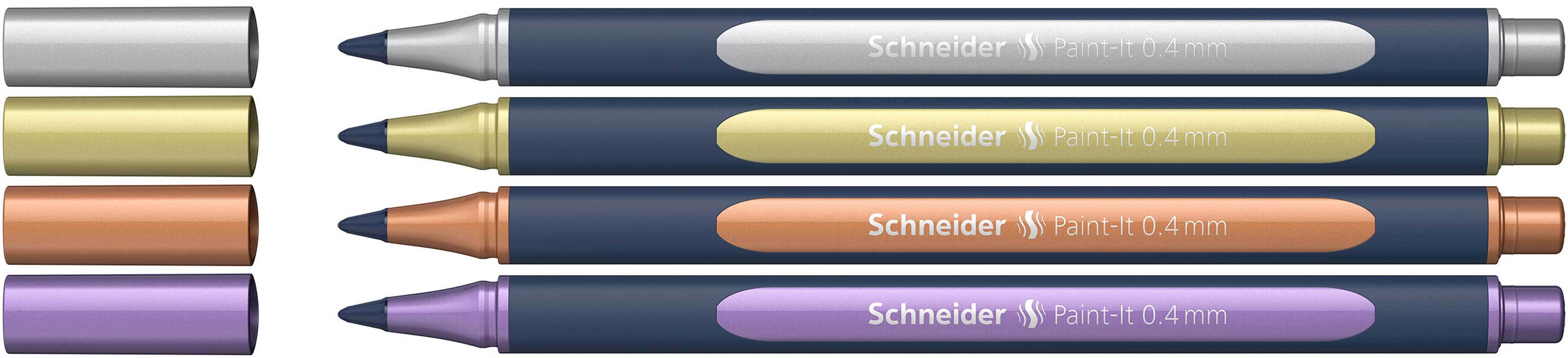 Metallicroller Schneider Paint-It 0,4 mm - 4