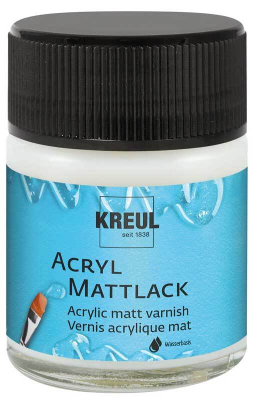 Acryl Schutz- und Überzugslack - 50 ml, matt