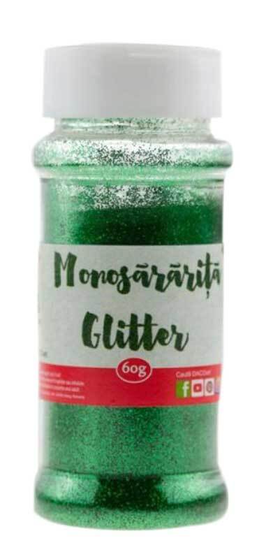 Glitterpulver Grün, 60 g