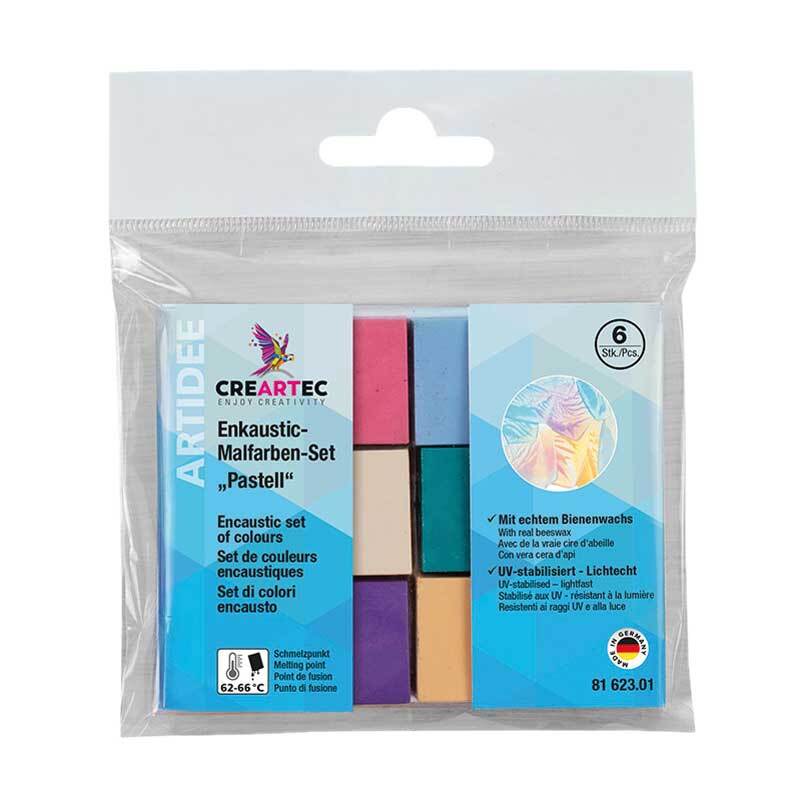 Enkaustic Malfarben Set, pastell